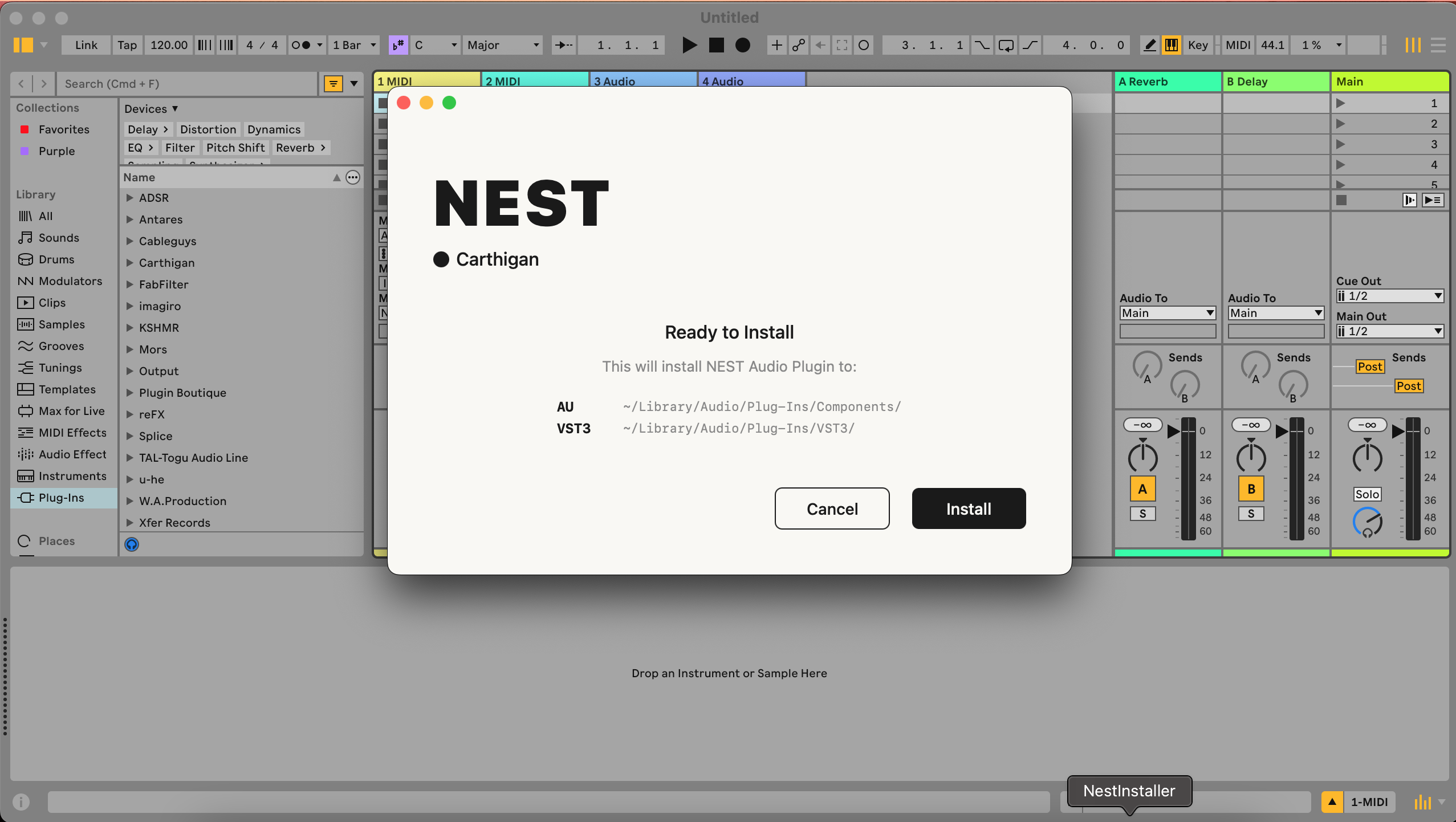 Nest Main Interface
