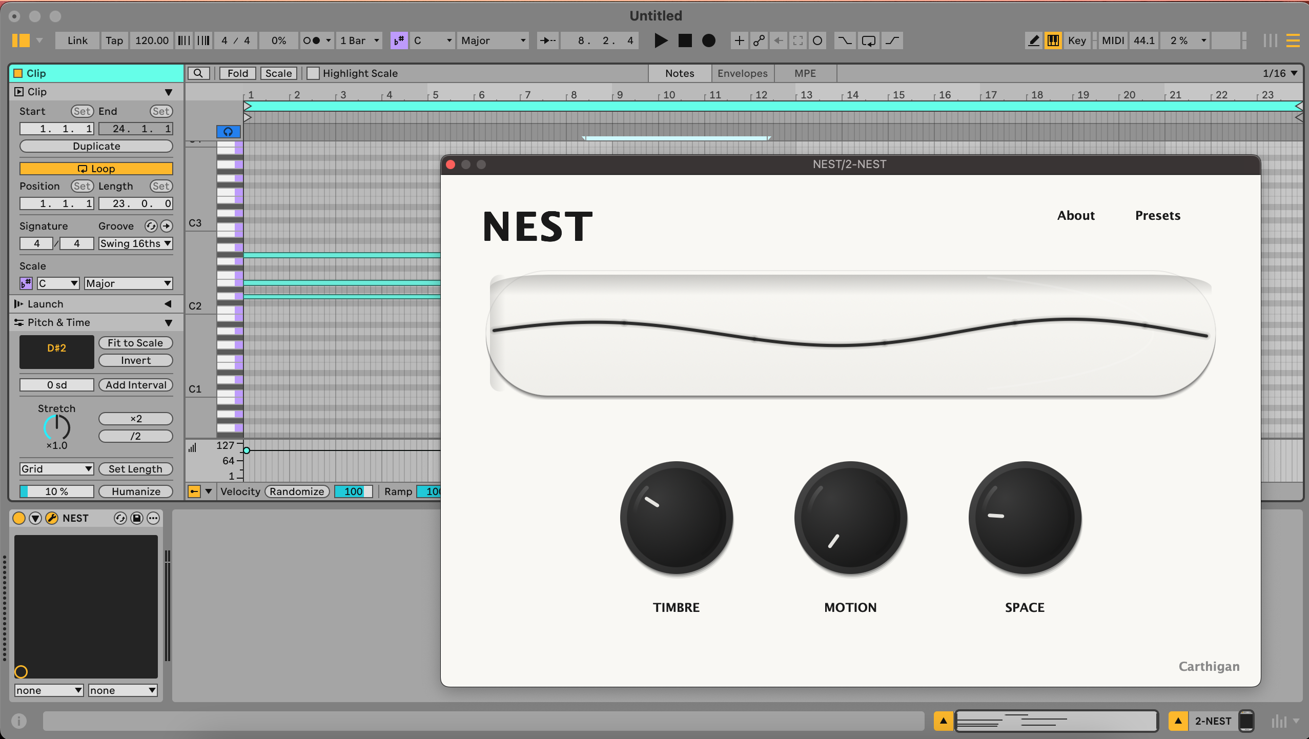 Nest Preset Browser